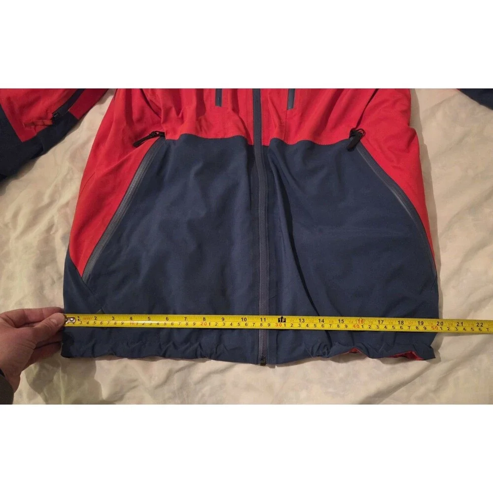 The North Face Mens Anonym Jacket Centennial Rare Red & Shady Blue Men's Size M